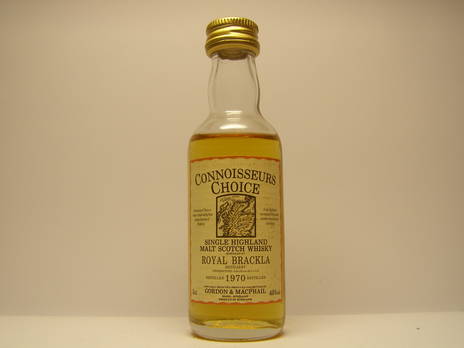 SHMSW 1970 "Connoisseurs Choice" 5cl 40%vol 